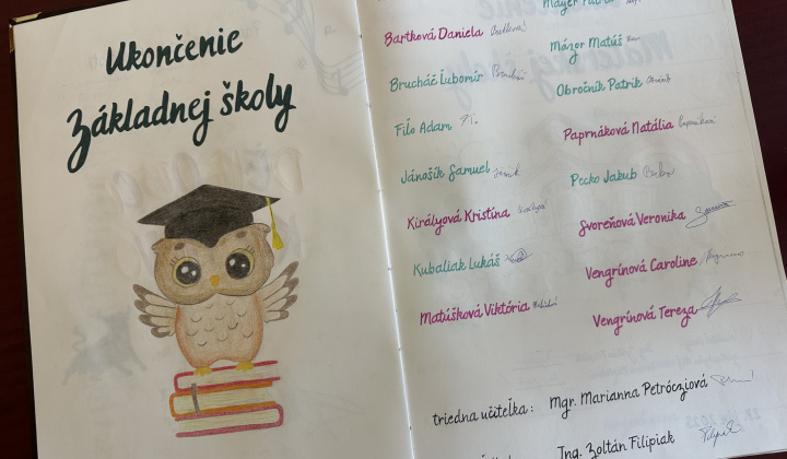 4. fotografia fotogalérie Aktuality / Rozlúčka so žiakmi základnej školy - foto