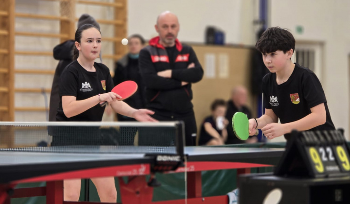 11. fotografia fotogalérie Stolný tenis ŠŠ / Majstrovstvá Banskobystrického kraja najmladšieho a staršieho žiactva v KALINOVE - foto