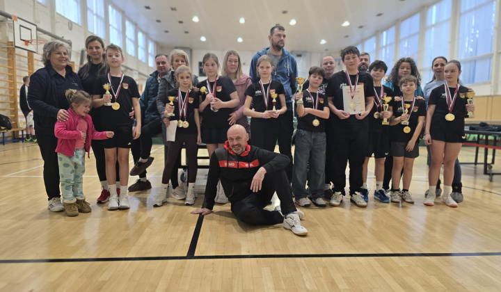 14. fotografia fotogalérie Stolný tenis ŠŠ / Majstrovstvá Banskobystrického kraja najmladšieho a staršieho žiactva v KALINOVE - foto