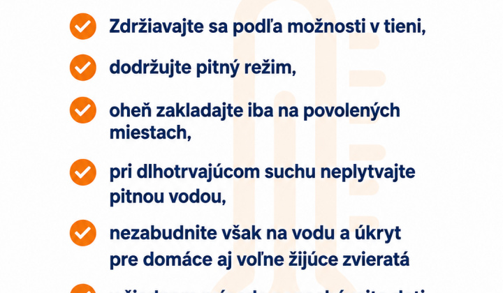 2. fotografia fotogalérie Aktuality / Výstrahy pred vysokými teplotami - foto