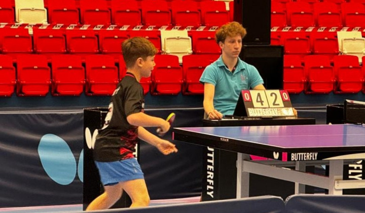 1. fotografia fotogalérie Stolný tenis / Majstrovstvá Slovenska v kategórii U11 - foto