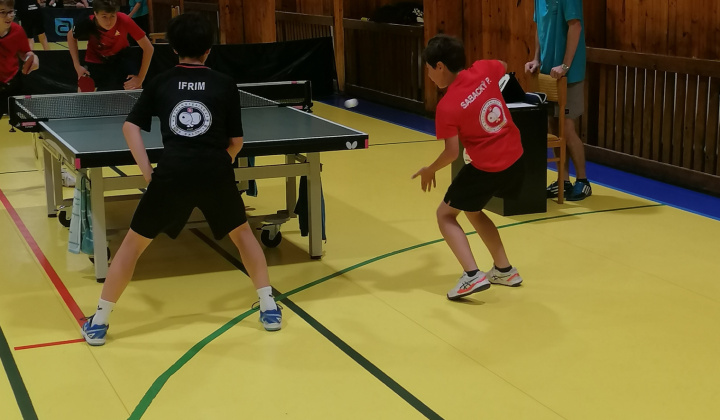 2. fotografia fotogalérie Stolný tenis / Majstrovstvá Slovenska družstiev v kategórii U15 - foto