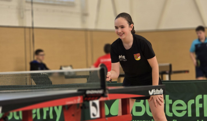 1. fotografia fotogalérie Stolný tenis / Posledné kolo Slovenského pohára mládeže v kategórii mladších žiačok - foto
