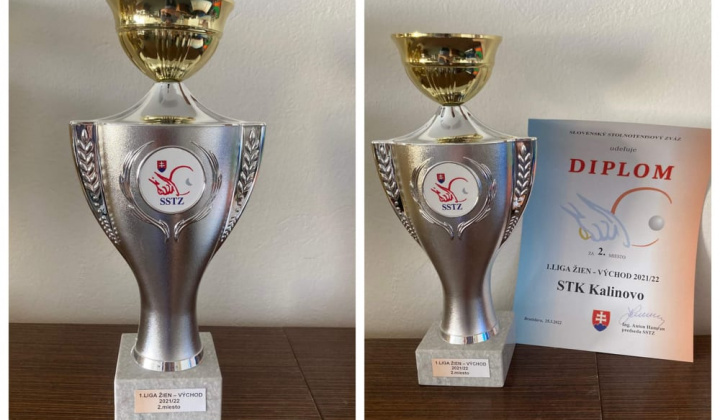 1. fotografia fotogalérie Stolný tenis ŠŠ / Ukončenie sezóny STK Kalinovo 1. ligy žien, skupina východ. - foto