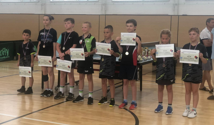 6. fotografia fotogalérie Stolný tenis ŠŠ / Majstrovstvá  BB kraja najml. a staršieho  žiactva - Kalinovo 2021 - foto