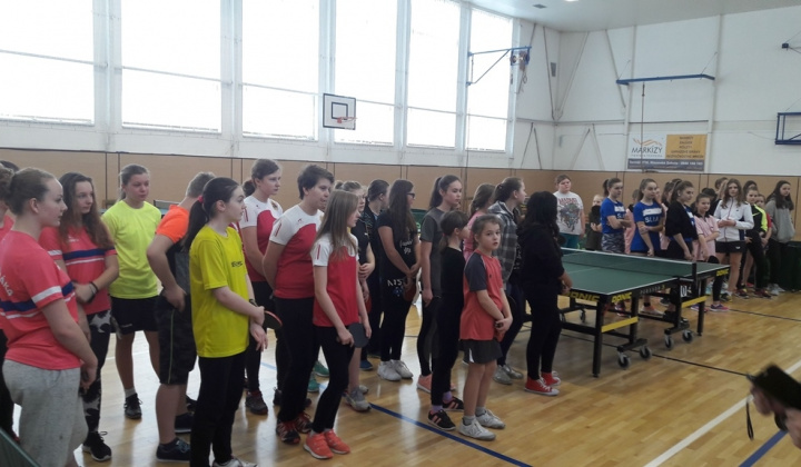 1. fotografia fotogalérie Stolný tenis ŠŠ / Majstrovstvá kraja v stolnom tenise žiakov a žiačok základných škôl 2018 - foto