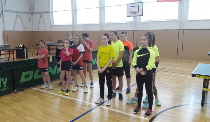 3. fotografia fotogalérie Stolný tenis ŠŠ / Majstrovstvá kraja v stolnom tenise žiakov a žiačok základných škôl 2018 - foto