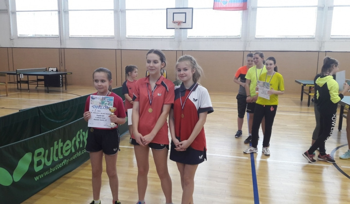 6. fotografia fotogalérie Stolný tenis ŠŠ / Majstrovstvá kraja v stolnom tenise žiakov a žiačok základných škôl 2018 - foto