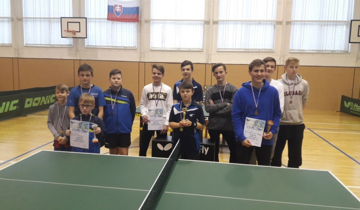 7. fotografia fotogalérie Stolný tenis ŠŠ / Majstrovstvá kraja v stolnom tenise žiakov a žiačok základných škôl 2018 - foto