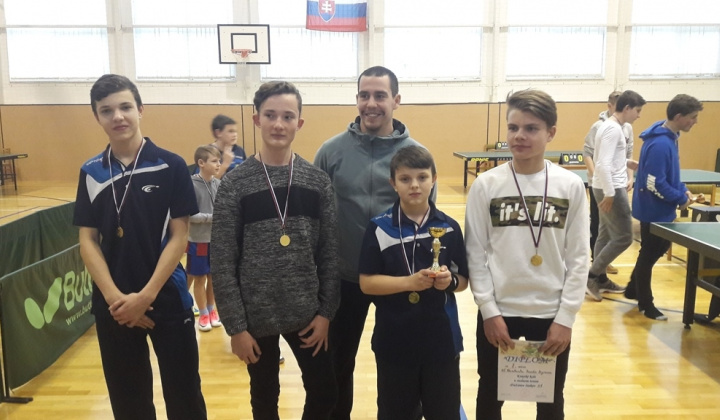 8. fotografia fotogalérie Stolný tenis ŠŠ / Majstrovstvá kraja v stolnom tenise žiakov a žiačok základných škôl 2018 - foto