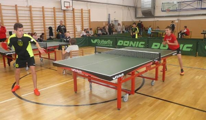 4. fotografia fotogalérie Stolný tenis ŠŠ / Majstrovstvá žiakov v stolnotenisovom turnaji (chlapci). - foto