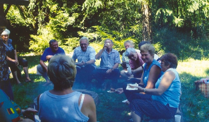 3. fotografia fotogalérie Posedenie dôchodcov v prírode