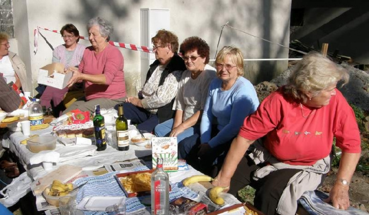 2. fotografia fotogalérie Posedenie dôchodcov ihrisko 2009