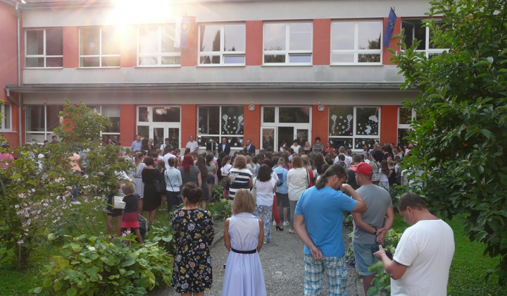 2. fotografia fotogalérie ZŠ Kalinovo - slávnostné otvorenie šk.r. 2019/2020