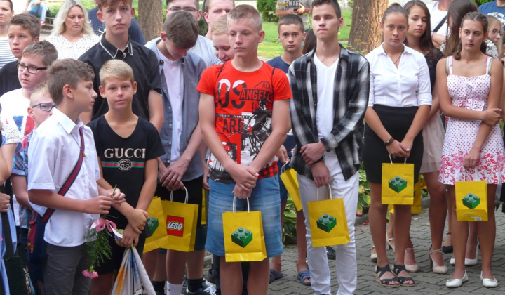 8. fotografia fotogalérie ZŠ Kalinovo - slávnostné otvorenie šk.r. 2019/2020