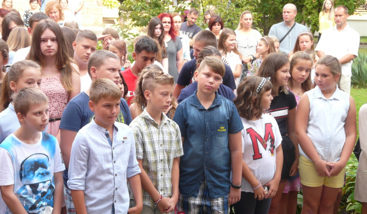 9. fotografia fotogalérie ZŠ Kalinovo - slávnostné otvorenie šk.r. 2019/2020