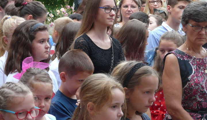 22. fotografia fotogalérie ZŠ Kalinovo - slávnostné otvorenie šk.r. 2019/2020