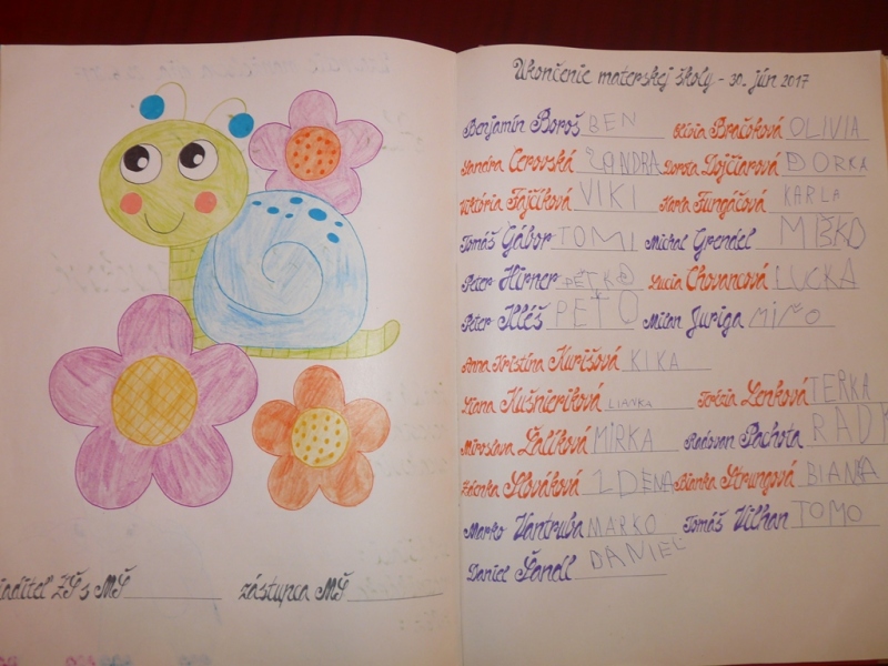 Rozlúčka MŠ Kalinovo - 30. jún 2017