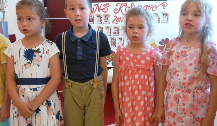 5. fotografia fotogalérie Rozlúčka MŠ Kalinovo