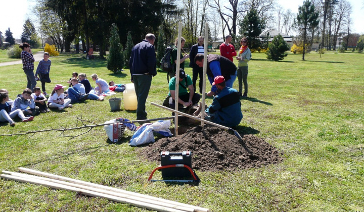 1. fotografia fotogalérie 100. výročie vzniku ochrany prírody - výsadba stromu