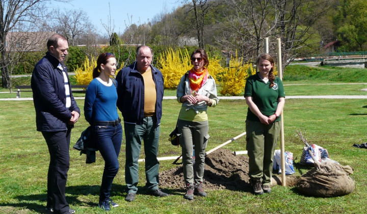 14. fotografia fotogalérie 100. výročie vzniku ochrany prírody - výsadba stromu