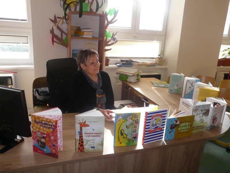Beseda s pani spisovateľkou Martou Hlušíkovou 