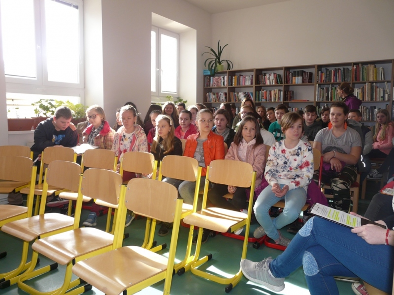 Beseda s pani spisovateľkou Martou Hlušíkovou