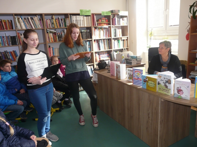 Beseda s pani spisovateľkou Martou Hlušíkovou