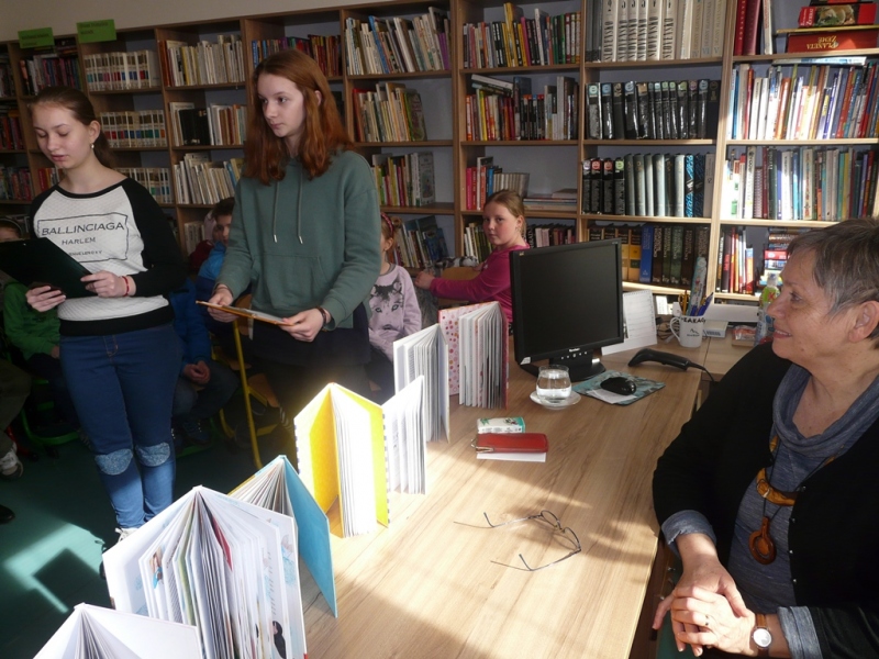 Beseda s pani spisovateľkou Martou Hlušíkovou