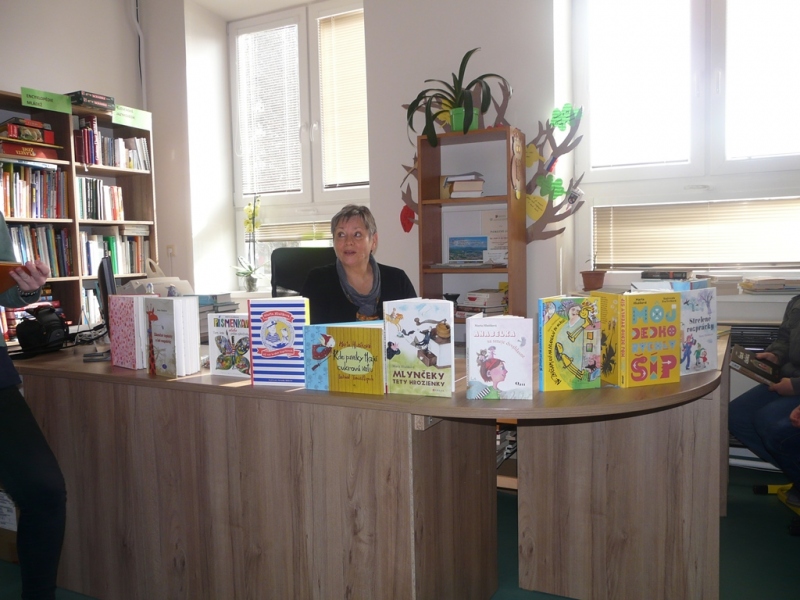 Beseda s pani spisovateľkou Martou Hlušíkovou