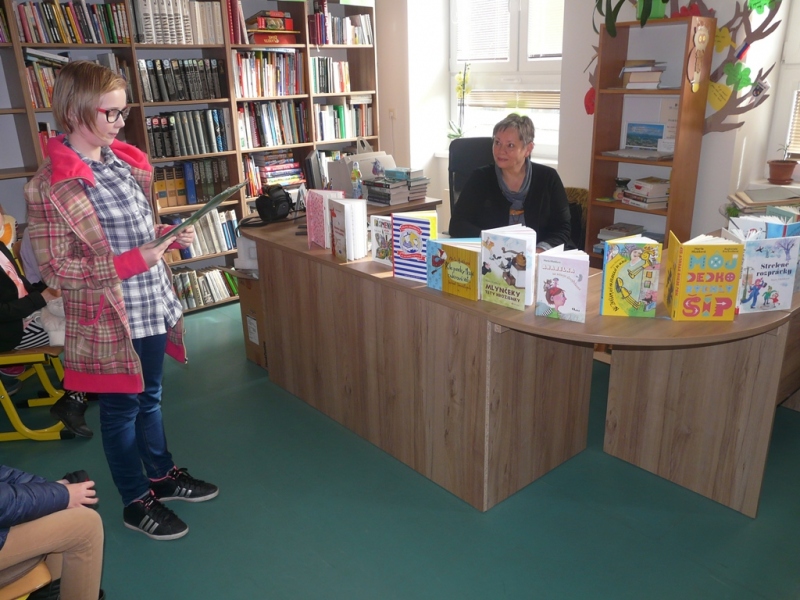 Beseda s pani spisovateľkou Martou Hlušíkovou