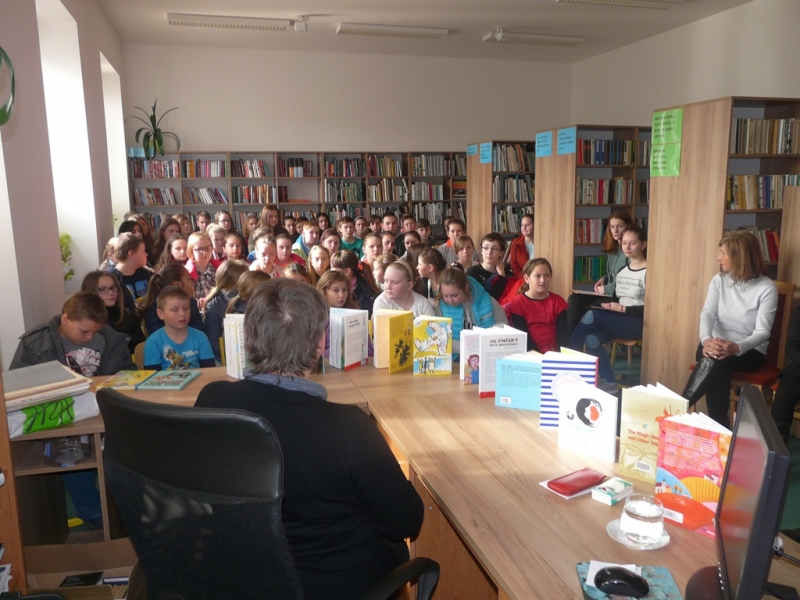 Beseda s pani spisovateľkou Martou Hlušíkovou