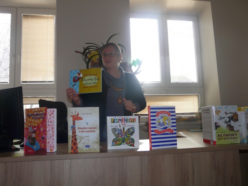 Beseda s pani spisovateľkou Martou Hlušíkovou