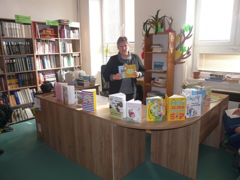 Beseda s pani spisovateľkou Martou Hlušíkovou