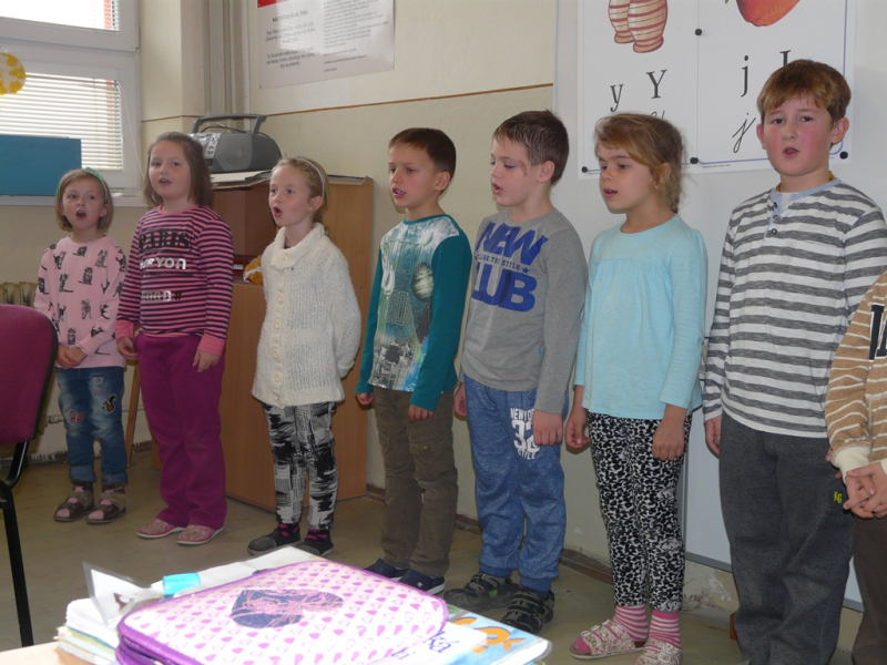 Mikuláš v ZŠ Kalinovo - 6. december 2016.