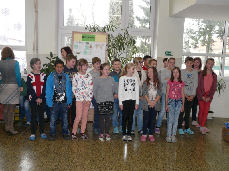 Mikuláš v ZŠ Kalinovo - 6. december 2016.