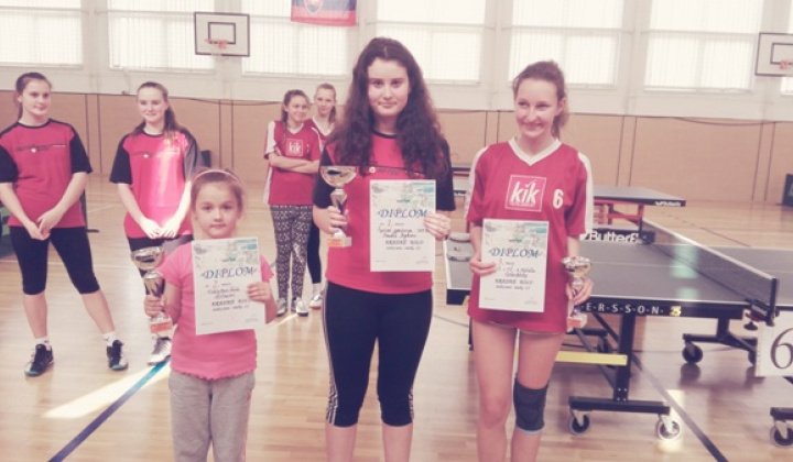 Fotka - MK chlapcov a dievčat v stolnom tenise 2016 