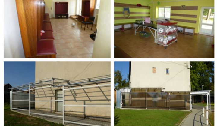 Fotka - Rekonštrukcia a vybavenie šatní