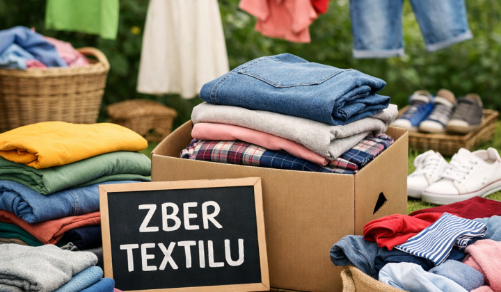 Fotka - ZBER TEXTILU